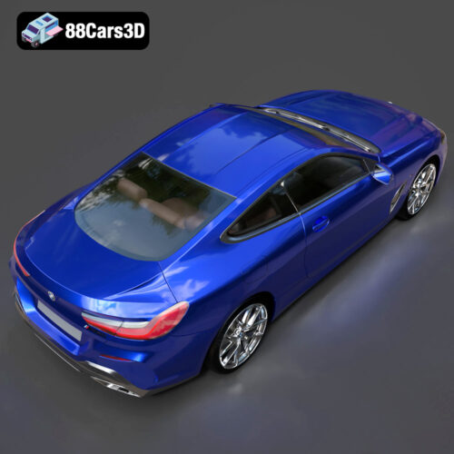 BMW 8 Series Coupe 2020 3D Model