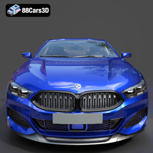 BMW 8 Series Coupe 2020 3D Model