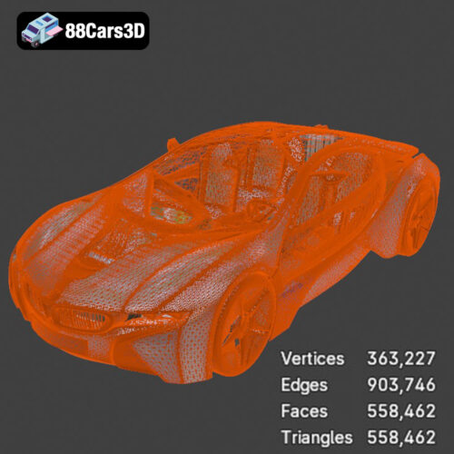 BMW Vision Effecient Dynamics-006 3D Model