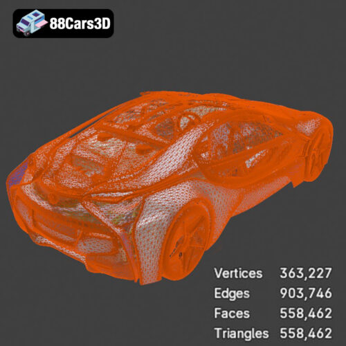 BMW Vision Effecient Dynamics-006 3D Model