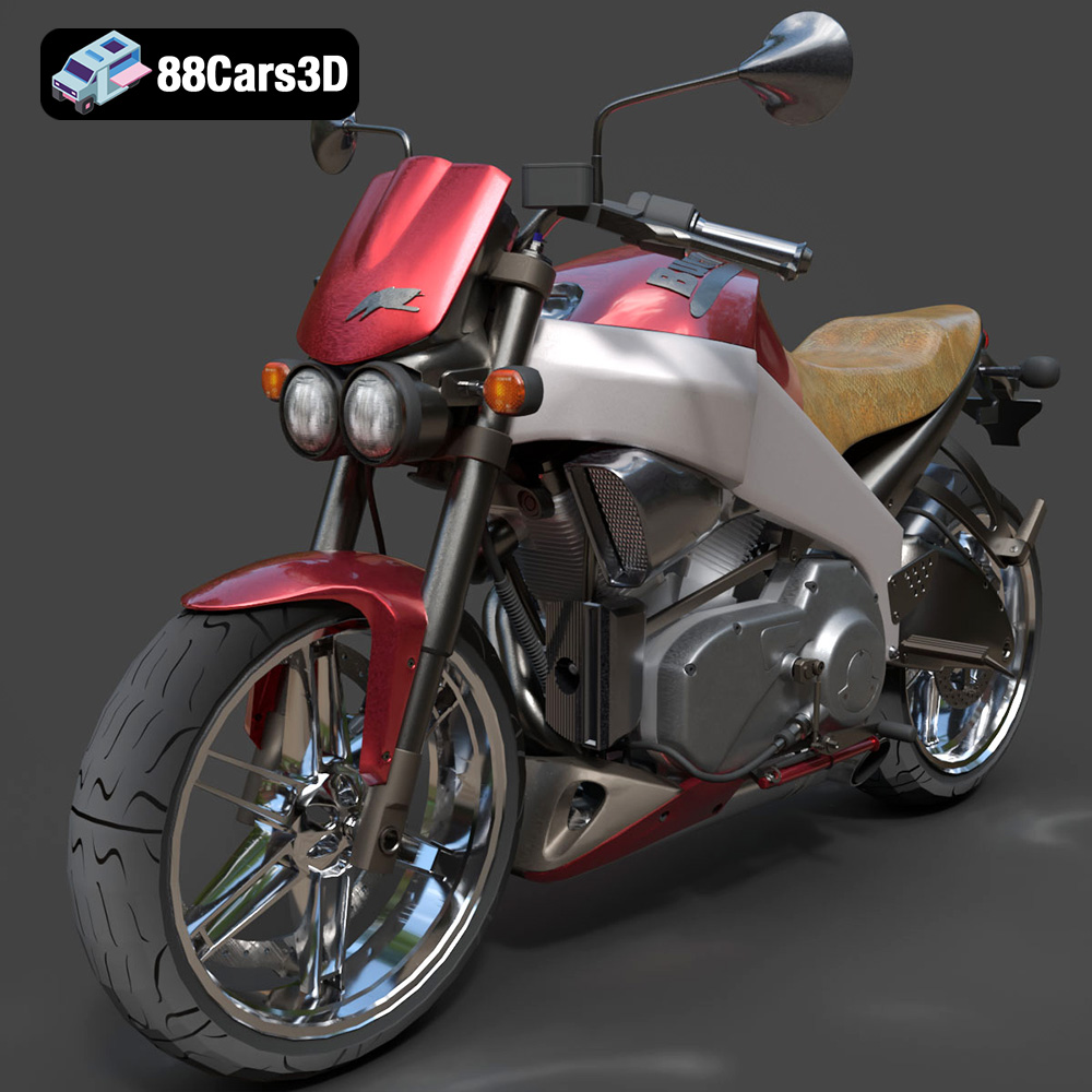 Buell Lightning XB 12S 3D Model