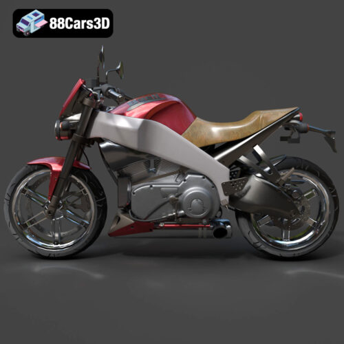 Buell Lightning XB 12S 3D Model