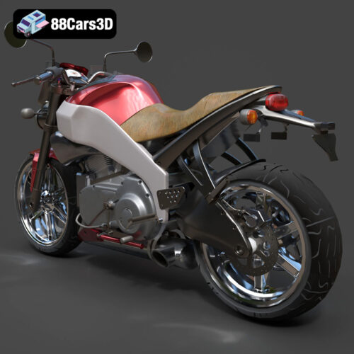 Buell Lightning XB 12S 3D Model