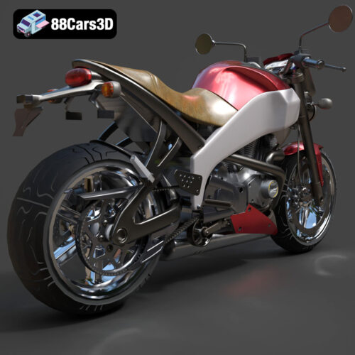 Buell Lightning XB 12S 3D Model