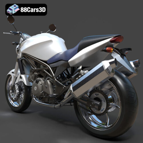 Cagiva Raptor 1000 2006 3D Model - Gallery Image 6 Cagiva Raptor 1000 2006 3D Model