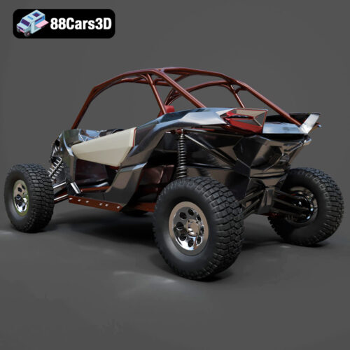 Can-Am Maverick 2019 3D Model - Gallery Image 1 Can-Am Maverick 2019 3D Model