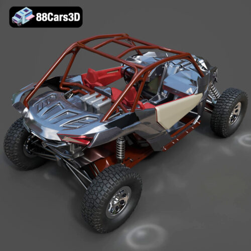 Can-Am Maverick 2019 3D Model - Gallery Image 7 Can-Am Maverick 2019 3D Model