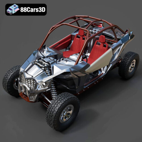 Can-Am Maverick 2019 3D Model - Gallery Image 3 Can-Am Maverick 2019 3D Model