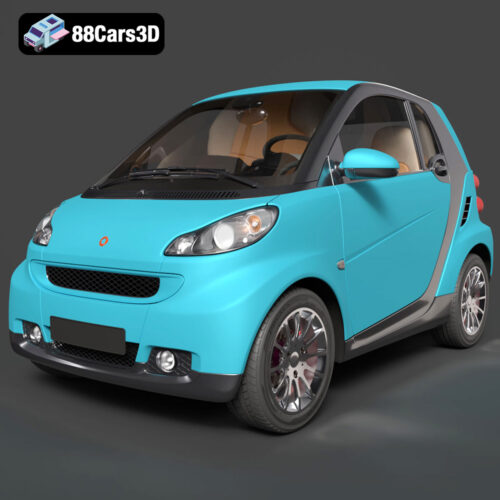 Smart Car-005 3D Model