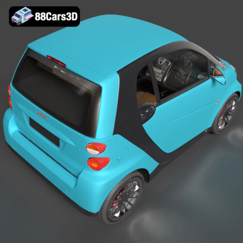 Smart Car-005 3D Model