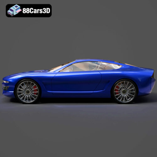 Car Tasergal 005 3D Model - Gallery Image 5 Car Tasergal 005 3D Model