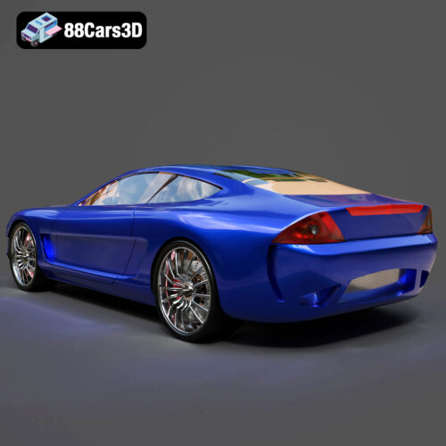 Car Tasergal 005 3D Model - Gallery Image 2 Car Tasergal 005 3D Model