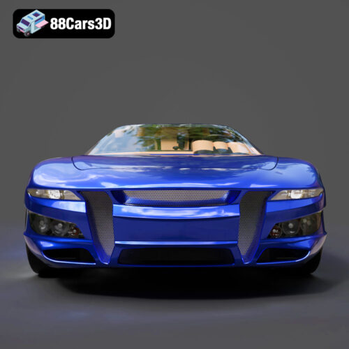 Car Tasergal 005 3D Model - Gallery Image 1 Car Tasergal 005 3D Model