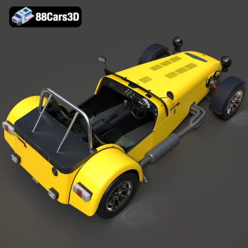 Caterham R500 3D Model