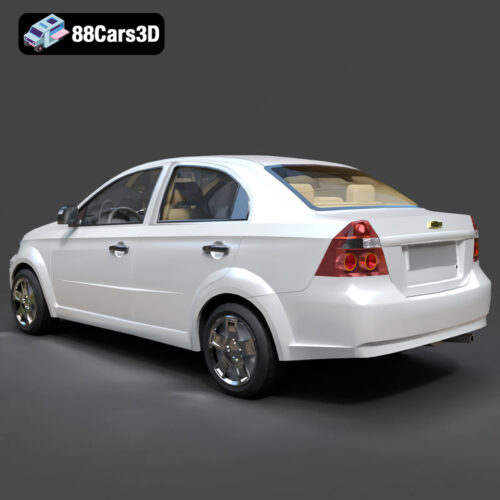 Chevrolet Aveo-003 Chevrolet Aveo 3D Model