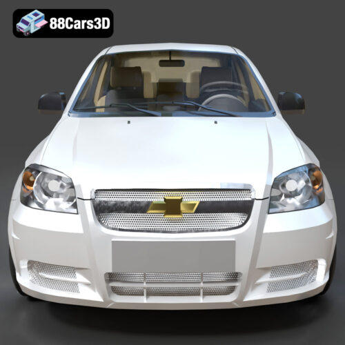 Chevrolet Aveo-005 Chevrolet Aveo 3D Model