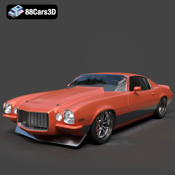 Chevrolet Camaro 1970 3D Model
