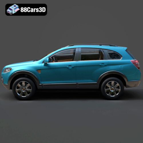 Chevrolet Captiva 2024 3D Model - Gallery Image 5 Chevrolet Captiva 2024 3D Model