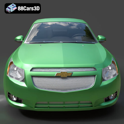 Chevrolet Cruze Sedan 3D Model - Gallery Image 6 Chevrolet Cruze Sedan 3D Model