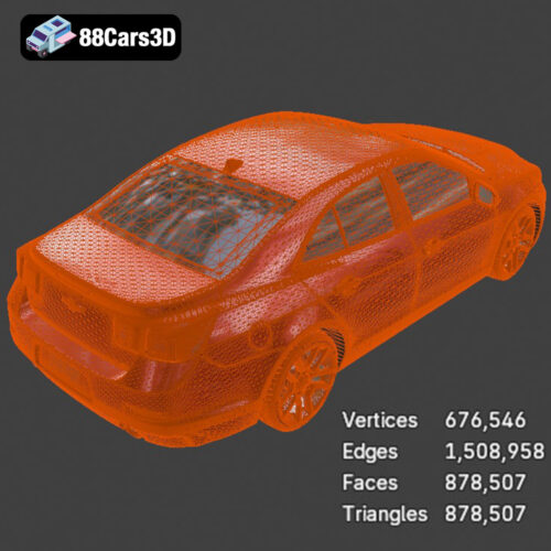 Chevrolet Malibu 2013 3D Model