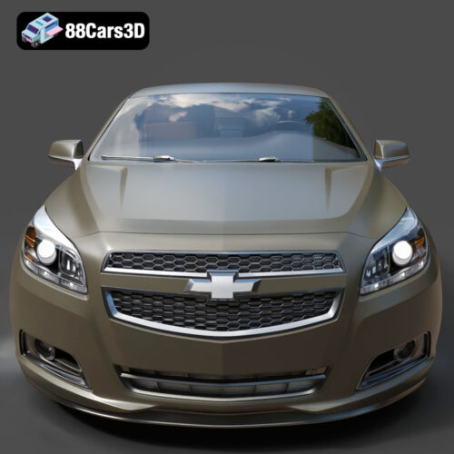 Chevrolet Malibu 2013 3D Model - Gallery Image 7 Chevrolet Malibu 2013 3D Model