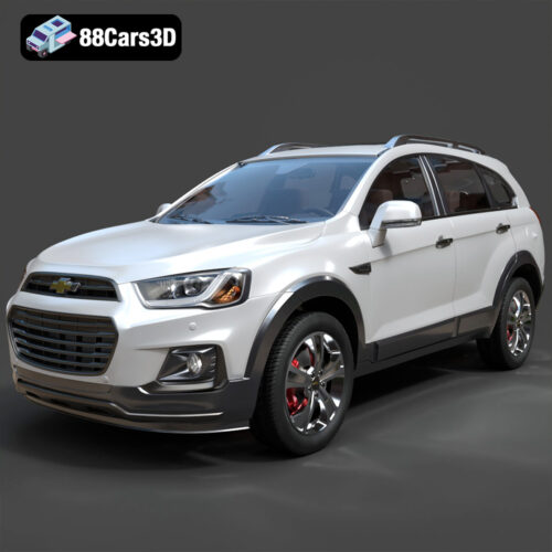 Chevrolet Captiva 2015 3D Model - Main Image Chevrolet Captiva 2015 3D Model