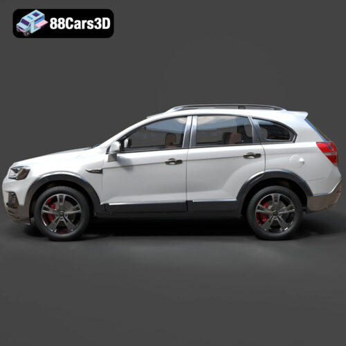 Chevrolet Captiva 2015 3D Model - Gallery Image 2 Chevrolet Captiva 2015 3D Model