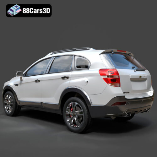 Chevrolet Captiva 2015 3D Model - Gallery Image 1 Chevrolet Captiva 2015 3D Model