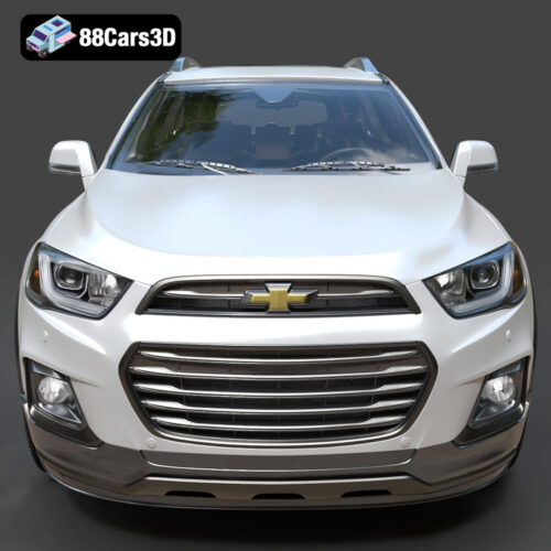 Chevrolet Captiva 2015 3D Model - Gallery Image 6 Chevrolet Captiva 2015 3D Model