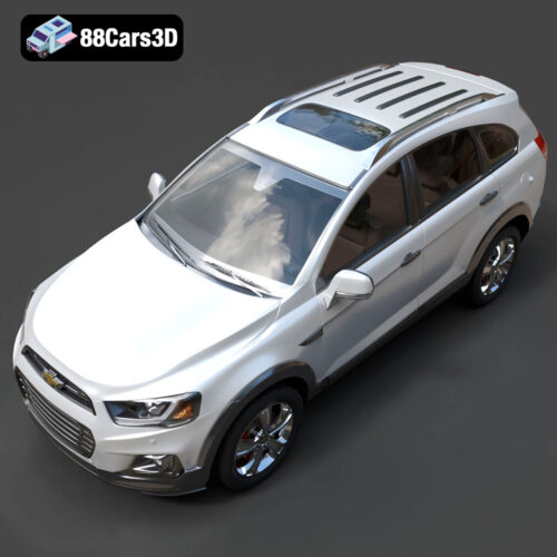 Chevrolet Captiva 2015 3D Model - Gallery Image 5 Chevrolet Captiva 2015 3D Model