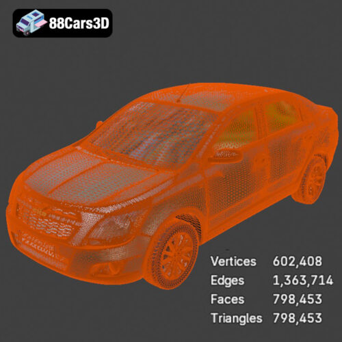 Chevrolet Cobalt LTZ 3D Model
