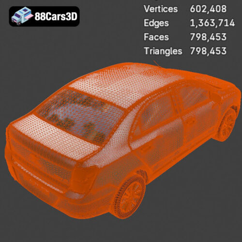 Chevrolet Cobalt LTZ 3D Model