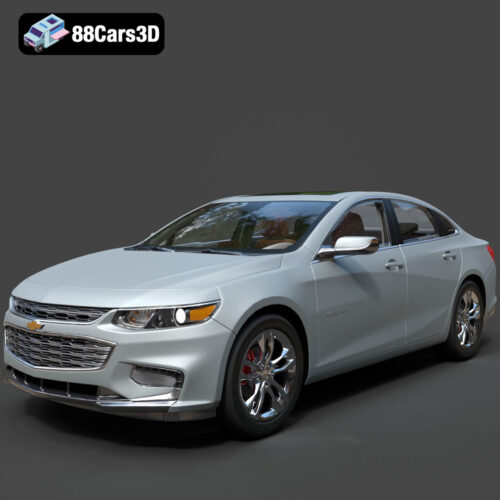 Chevrolrt Malibu-001 Chevrolet Cruze Malibu 3D Model