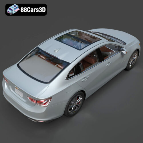 Chevrolrt Malibu-004 Chevrolet Cruze Malibu 3D Model
