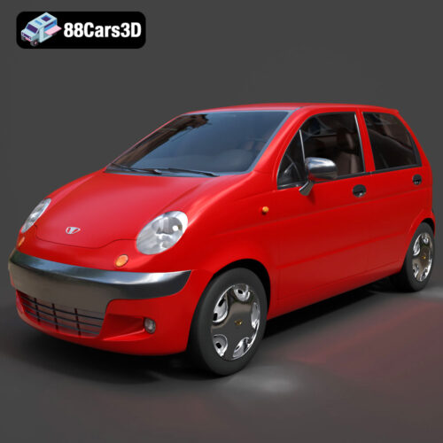 Daewoo Matiz 1998 3D Model - Main Image Daewoo Matiz 1998 3D Model