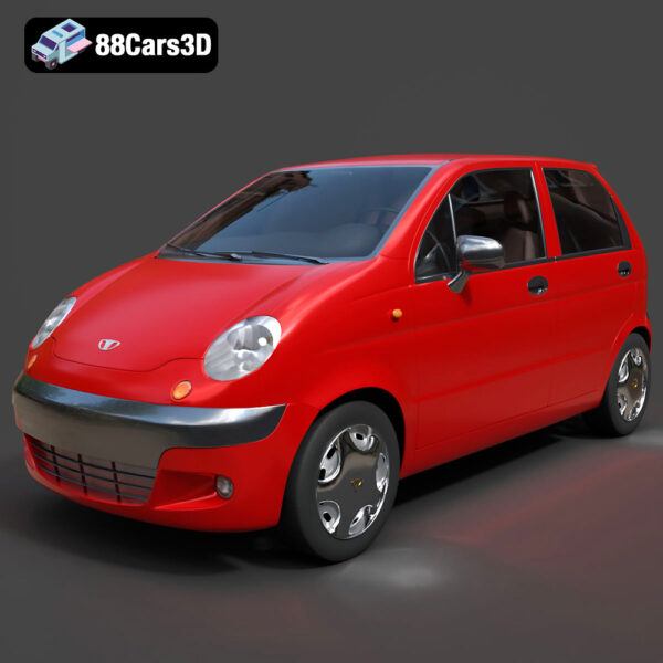 Daewoo Matiz 1998 3D Model - Main Image Daewoo Matiz 1998 3D Model