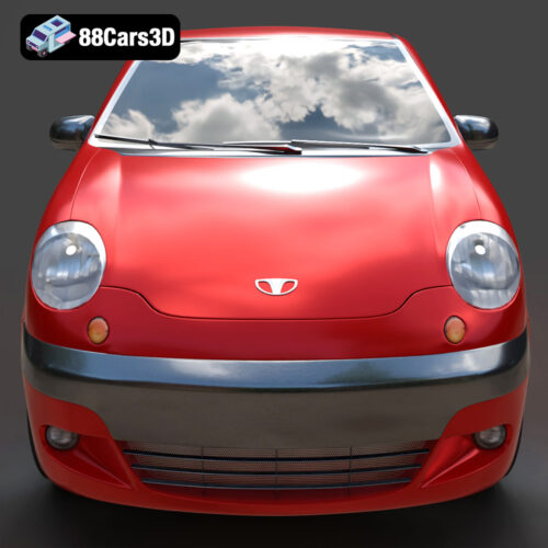 Daewoo Matiz 1998 3D Model - Gallery Image 5 Daewoo Matiz 1998 3D Model
