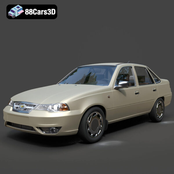 Daewoo Nexia 3D Model - Main Image Daewoo Nexia 3D Model