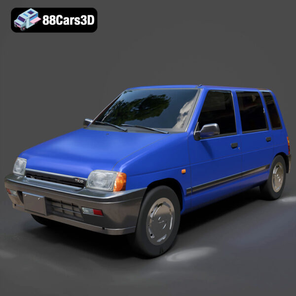 Daewoo Tico 1997 3D Model - Main Image Daewoo Tico 1997 3D Model