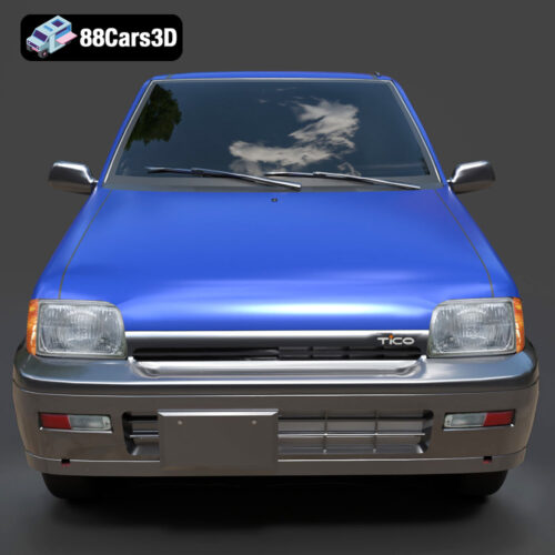 Daewoo Tico 1997 3D Model - Gallery Image 6 Daewoo Tico 1997 3D Model