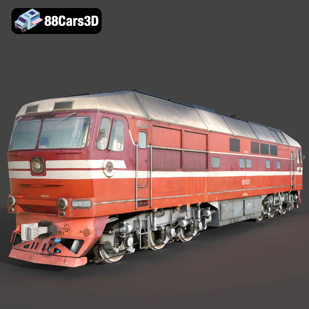 Diesel locomotive ТЭП70 001