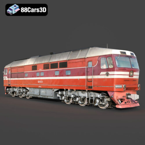 TEP70 Diesel Locomotive 3D Model 3D Printable STL