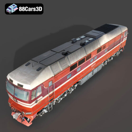 TEP70 Diesel Locomotive 3D Model 3D Printable STL
