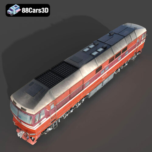 TEP70 Diesel Locomotive 3D Model 3D Printable STL