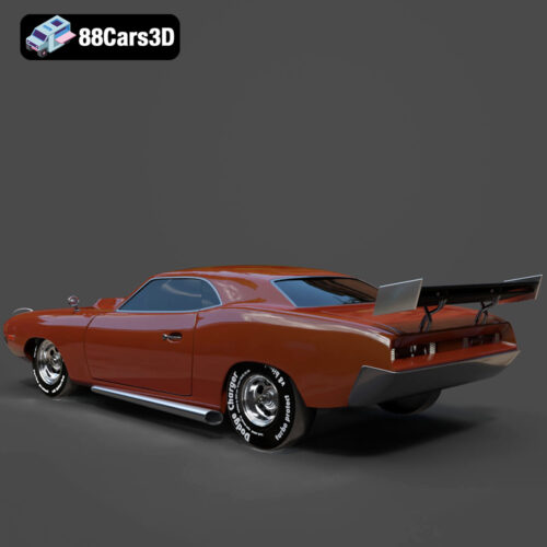 Dodge Charger Car-004 3D Model