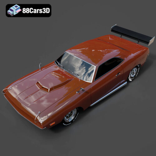 Dodge Charger Car-004 3D Model