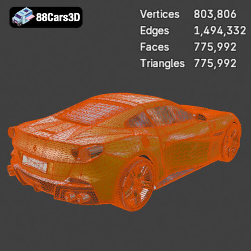 Ferrari Portofino 3D Model