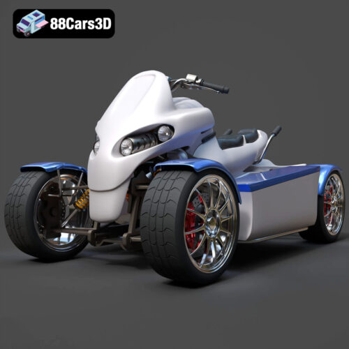GG Quad ATV 3D Model