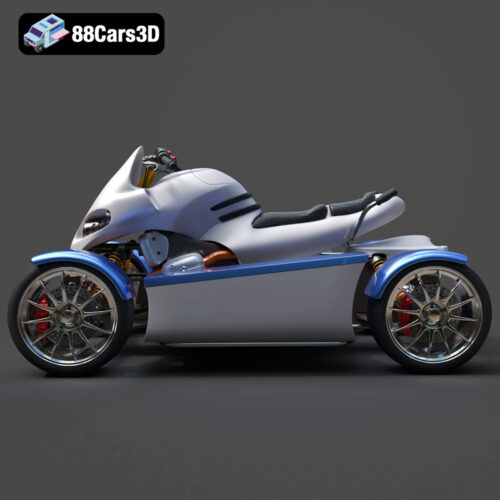 GG Quad ATV 3D Model