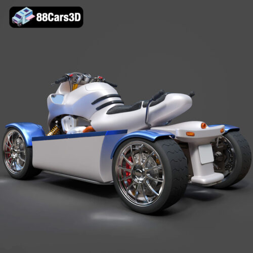 GG Quad ATV 3D Model